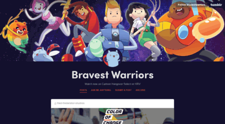 bravestwarriors.cartoonhangover.com