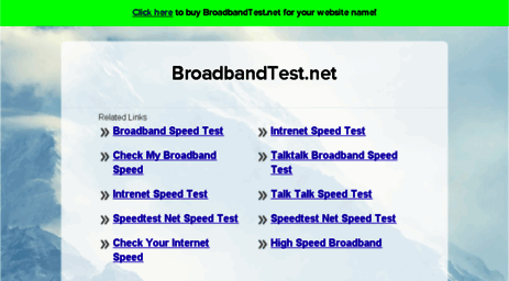 broadbandtest.net