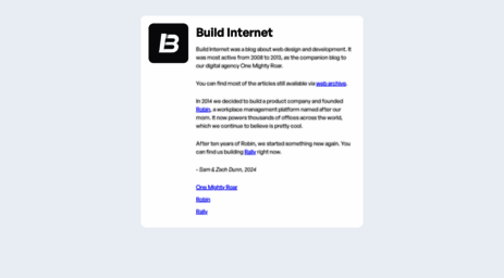 buildinternet.com