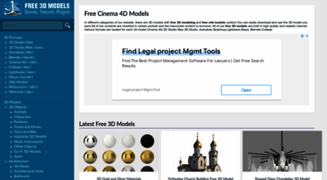 Free 3d Models Online Download