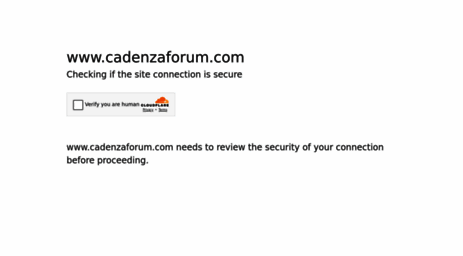 cadenzaforum.com