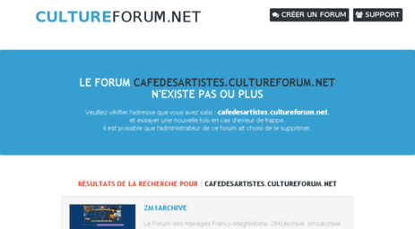 cafedesartistes.cultureforum.net