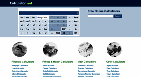 Visit Calculator Net Calculator Net Free Online Calculators