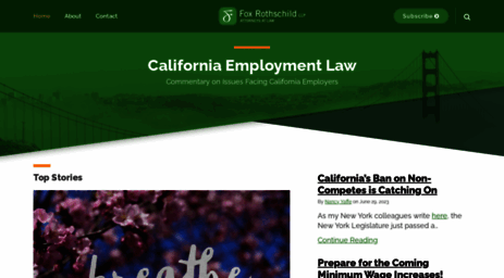 californiaemploymentlaw.foxrothschild.com