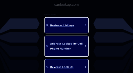 canlookup.com