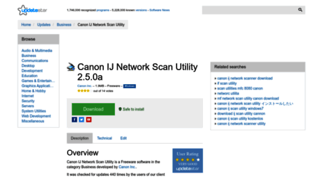 canon-ij-network-scan-utility.updatestar.com