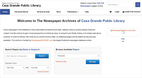 casagrandepl.newspaperarchive.com