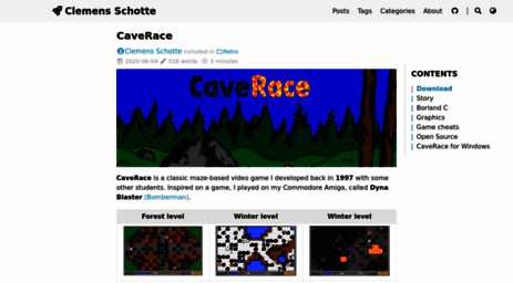 caverace.com