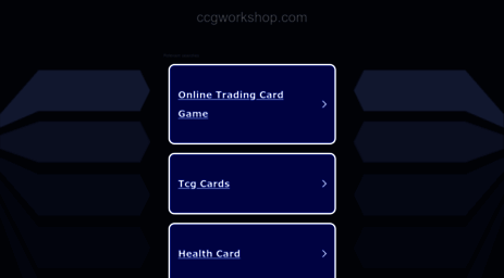 ccgworkshop.com
