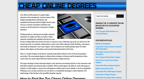 cheaponlinedegrees.org