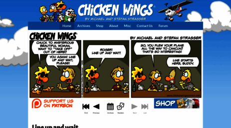 chickenwingscomics.com