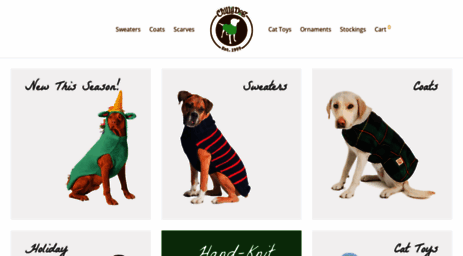 chillydogsweaters.com