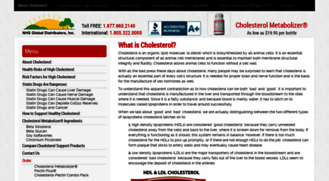 cholesterol-metabolizer.com