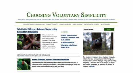 choosingvoluntarysimplicity.com