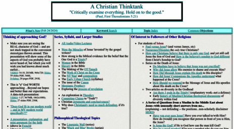 christian-thinktank.com