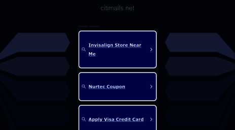 citimalls.net