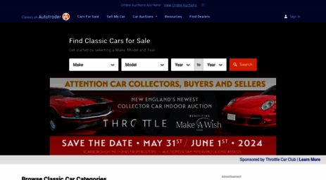 Autotrader Classic Cars For Sale