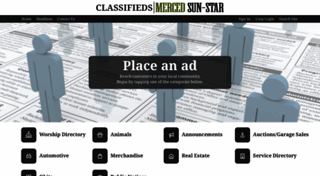 classifieds.mercedsunstar.com