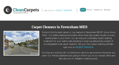 cleancarpetsfaversham.co.uk