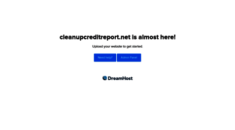 cleanupcreditreport.net