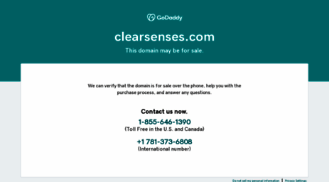 clearsenses.com