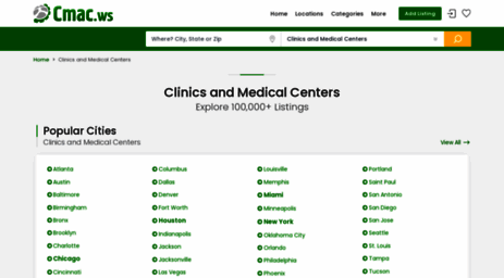 clinics-and-medical-centers.cmac.ws