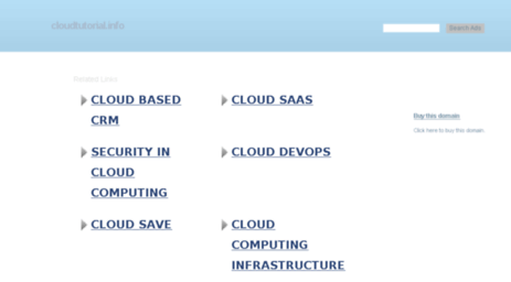 cloudtutorial.info