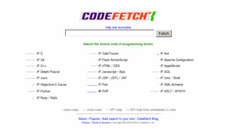 codefetch.com