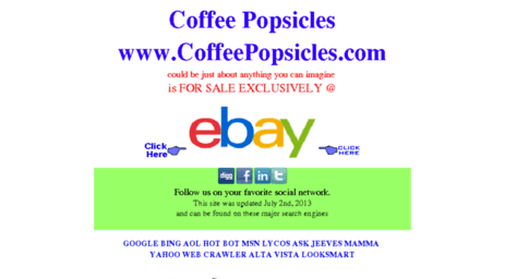 coffeepopsicles.com