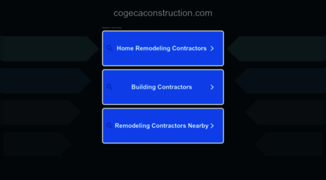 cogecaconstruction.com