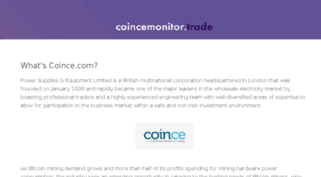 coincemonitor.trade