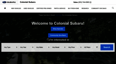 colonialsubaruct.com