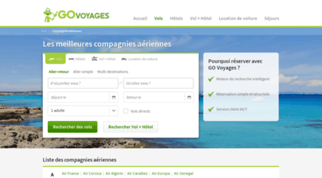compagnies-aeriennes.govoyages.com