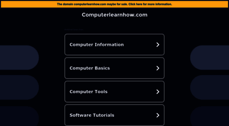computerlearnhow.com