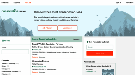 conservationjobboard.com