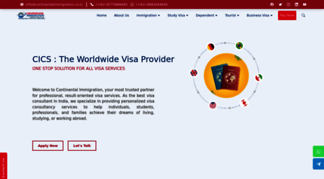 continentalimmigration.co.in