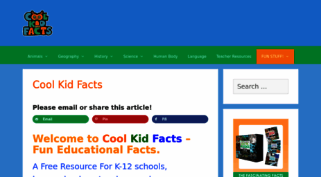 coolkidfacts.com