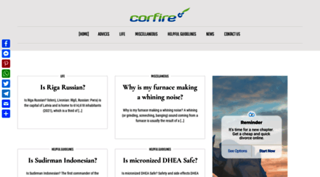 corfire.com