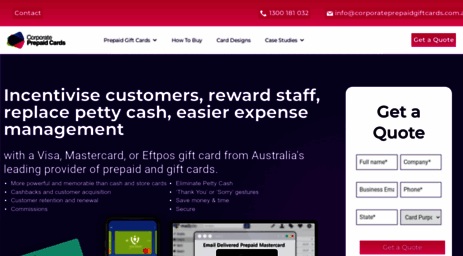 corporateprepaidgiftcards.com.au