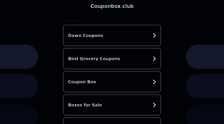 couponbox.club