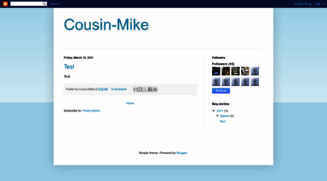 cousin-mike.blogspot.com