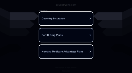 coventryone.coventryhealthcare.com