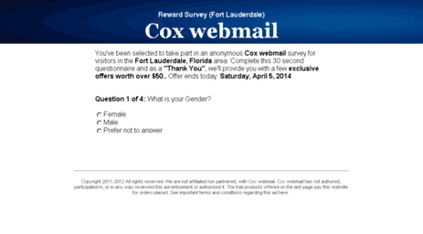 coxwebmail.com