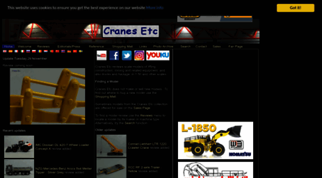 Visit Cranesetc Co Uk Cranes Etc