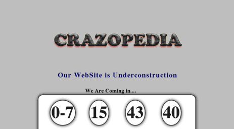 crazopedia.com