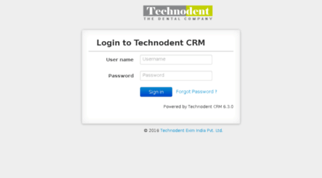 crm.technodent.in
