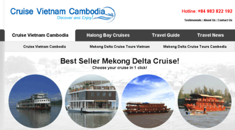 cruisevietnamcambodia.com