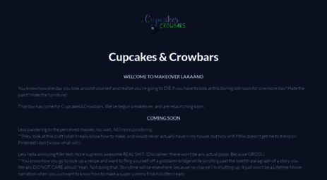 cupcakesandcrowbars.com