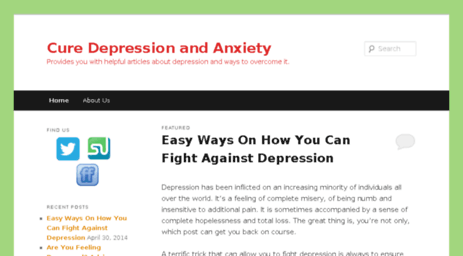curedepressionanxiety.com