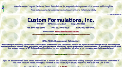 customformulations.com